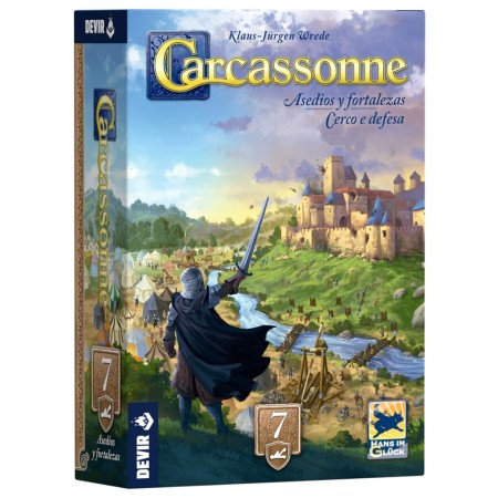 Carcassonne Expansión 7: Asedios y Fortalezas - Devir Devir - 1