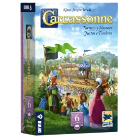 Carcassonne Expansión 6: Torneos y Blasones - Devir Devir - 1
