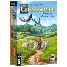 Carcassonne Expansión 9: Viñas y Ovejas - Devir Devir - 1