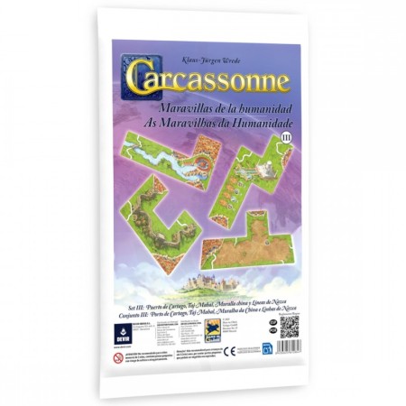 Carcassonne: Maravillas de la Humanidad III - Mini Expansión Devir Devir - 1