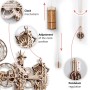 Reloj de Pared Steampunk - Puzzle 3D de Madera Wooden City Wooden City - 4