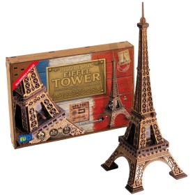 Torre Eiffel - Caja Secreta Escape Room 3D de Madera Wooden City Wooden City - 1