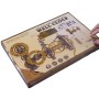Reloj de Pared Engranajes Steampunk - Puzzle 3D de Madera Wooden City Wooden City - 2