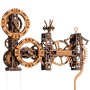 Reloj de Pared Engranajes Steampunk - Puzzle 3D de Madera Wooden City Wooden City - 1