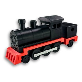 Tren de Carbón - Rompecabezas Secuencial con Pepita de Oro - 1