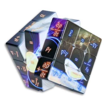Physics Electromagnetics 3x3 Cube Calvins Puzzle - 1