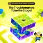 GAN16 ui 3x3 Max - Minions Edition Smart Cube (Magnetic + MagLev + Ball-Core + UV) Gan Cube - 6