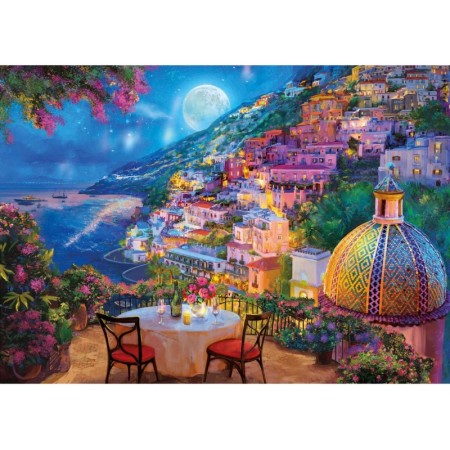 Puzzle Educa Cita Nocturna en Positano de 2000 Piezas Puzzles Educa - 1