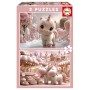 Puzzle Educa Unicornios Dulces de 2 x 48 Piezas Puzzles Educa - 3