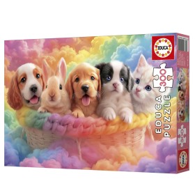Puzzle Educa Amigos del Cesto de 300 Piezas Puzzles Educa - 1