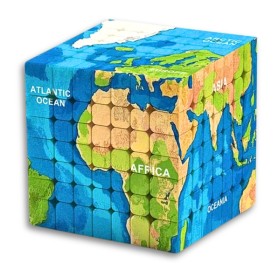 Ziina Star World Map 7x7 - 1