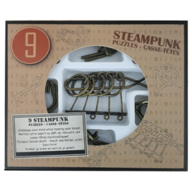 Steampunk Puzzles Caja Marrón
