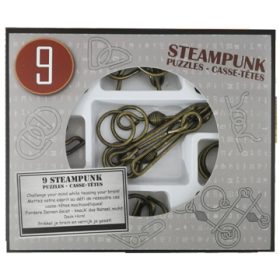 Steampunk Puzzles Caja Gris