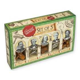 Great Minds - Set de 5 rompecabezas Original