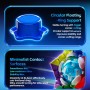 VinCube Azure Megaminx Nova (Magnetic + MagLev + Ball-Core + UV Coated) VIN Cube - 9