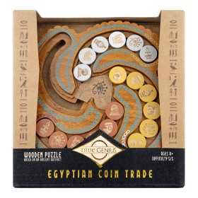 Egyptian Coin Trade - Rompecabezas de Monedas de Madera Project Genius Project Genius - 1