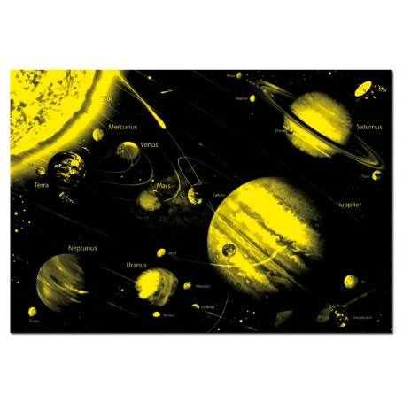Puzzle Educativo Del Sistema Solar De 150 Piezas – Educa, Tamaño 48x34 Cm, Piezas Grandes, Recomendado A Partir De 6 Años