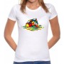 Camiseta Chica Cubo de Rubik Derretido - Kubekings