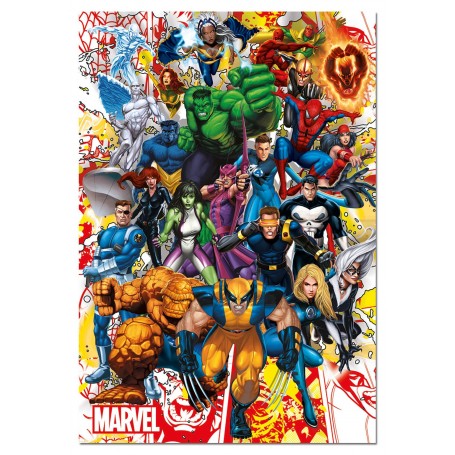Puzzle Educa Héroes Marvel de 500 Piezas - Puzzles Educa