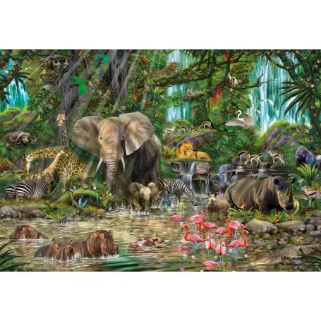 Puzzle Educa Jungla Africana de 2000 Piezas - Puzzles Educa