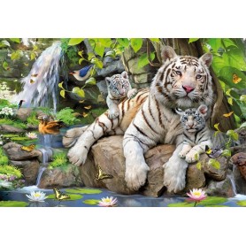 Puzzle Educa Tigres Blancos De Bengala 1000 Piezas Puzzle Educa Tigres Blancos De Bengala 1000 Piezas - Puzzles Educa