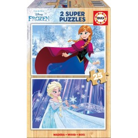 Puzzle Educa Frozen 2 x 25 Piezas Puzzle Educa Frozen 2 x 25 Piezas Puzzles Educa - 1