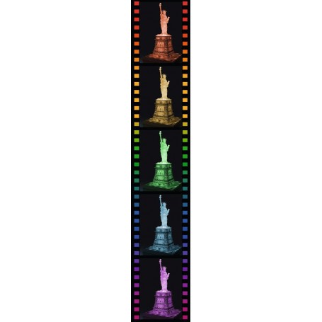Estatua De La Libertad - Puzzle 3d Cubic Fun 39 Piezas | Cuotas sin interés