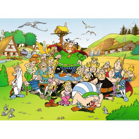 Puzzle Ravensburger El pueblo de Asterix de 500 Piezas - Ravensburger