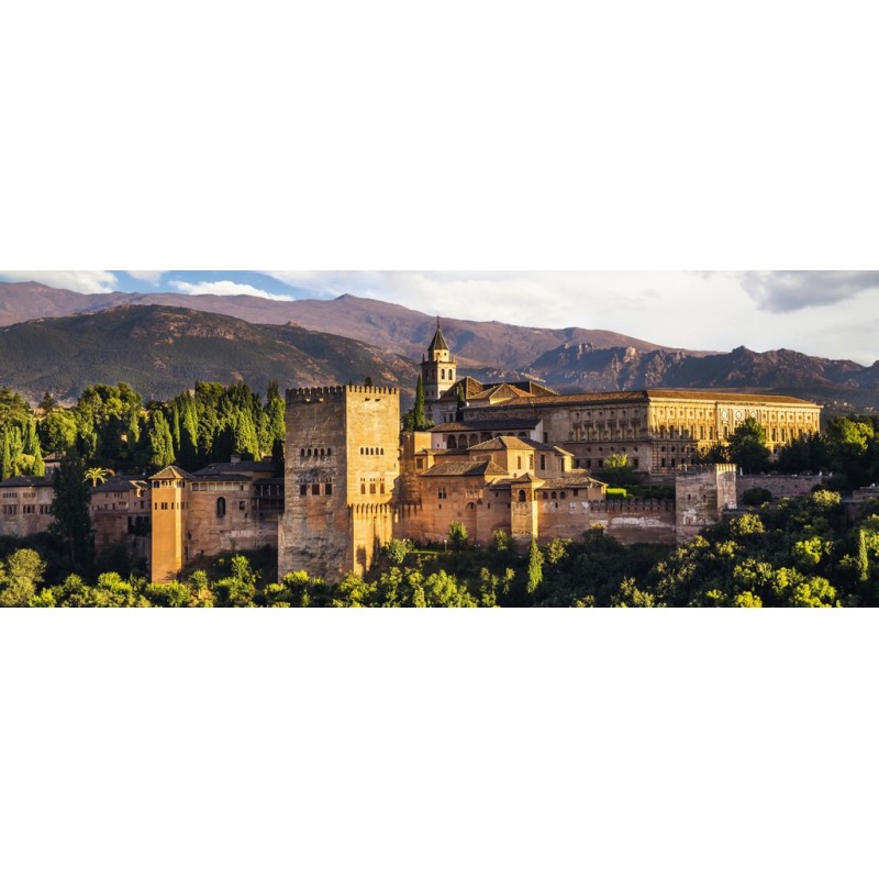 Puzzle de 1000 piezas de rompecabezas de madera Granada y la Alhambra 