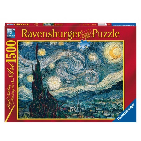 Puzzle Ravensburger Van Gogh:Noche estrellada de 1500 Piezas - Ravensburger