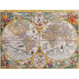 Puzzle Ravensburger Mapa del mundo 1594 de 1500 Piezas Puzzle Ravensburger Mapa del mundo 1594 de 1500 Piezas - Ravensburger