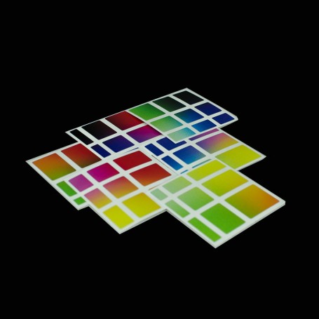 Mirror 3x3 Degradado de Colores Kubekings - 7