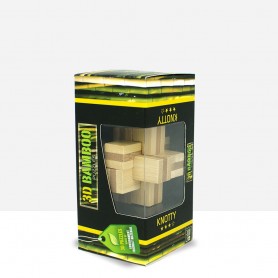 Puzzle Bambú Knotty 3D Puzzle Bambú Knotty 3D - 3D Bamboo Puzzles