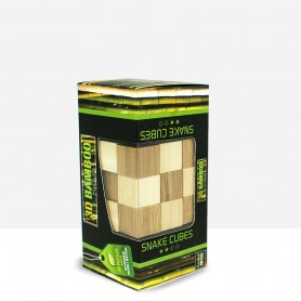 Puzzle Bambú Cubo serpiente 3D Puzzle Bambú Cubo serpiente 3D - 3D Bamboo Puzzles
