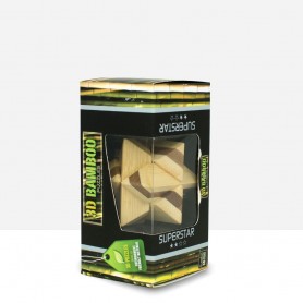 Puzzle Bambú Superestrella 3D Puzzle Bambú Superestrella 3D - 3D Bamboo Puzzles