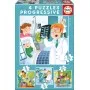 Puzzle Educa De Mayor Quiero Ser Progresivo 12-16-20-25 Piezas Puzzles Educa - 1