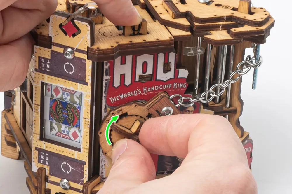 Houdini's Magic Escape – Enigma 4 – Solución