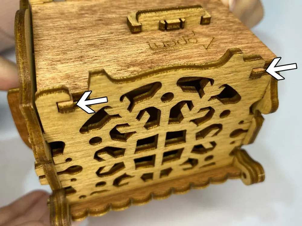 New Year Box – Montaje – Paso 4: Coloca la base