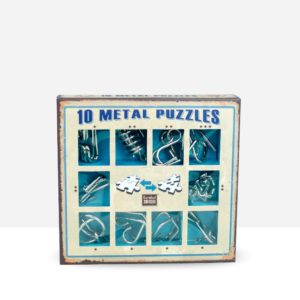 10 metal Puzzles
