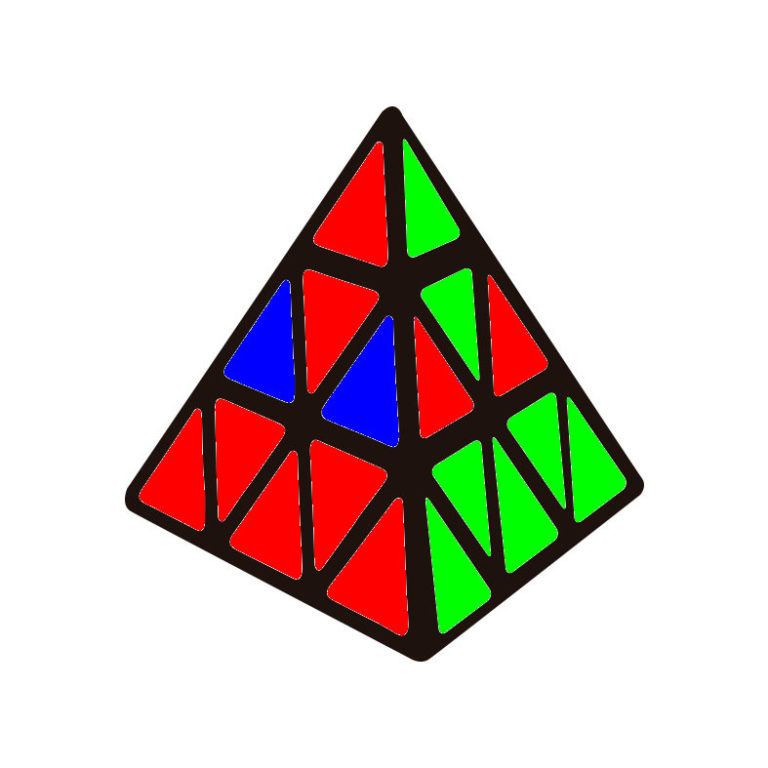 Cubo cheap rubik piramide